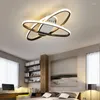 Deckenleuchten, moderner LED-Kronleuchter für Wohnzimmer, Schlafzimmer, 110 V, 220 V, Deko, dimmbar
