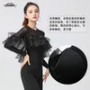 Scene Wear Double Latin Dance Beautiful Foreign Style Clothes Jitterbug High-End Moden Top