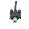 USB-PRINTER-CABLE 2.0 com parafusos para fixar o cabo de impressão A-MASE a M-M-M-Male 1.5/3/5M