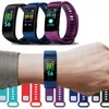 Y5 Smart Band relógio de tela colorida Pulseira CARENT CAIXO RATIDADE DE FITNES SMART ELECTRONICS Bracelet vs para Miband2