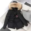 Tasarımcı Kanadalı Erkek ve Kadınlar Down Parkas Ceketler Kış İş Giysileri Ceket Açık Kalın Moda Sıcak Tutma Çift Canlı 200 988