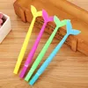 40st Cartoon Mermaid Neutral Pen Cute Imitation Fish Tail Learning Stationery Needle Water