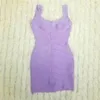 Vestidos casuais mulheres verão moda sexy bling roxo rosa glitter bandagem vestido elegante designer mini festas noite