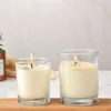 Glass Candle Holders Transparent Candle Cup Candle Holder Simple Style Clear Shade Straight Cylinder Lamp Jgpjg