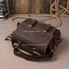 Aktentaschen Echtes Leder Männer Aktentasche Messenger Bags Crazy Horse Kameratasche Business Männlich Laptop Tote