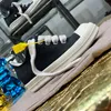 GAI Dress Shoes Deflety Sepatu Kasual Pria 2023 Rendah Atas Hitam Kanvas Jumbo Renda Sol Tebal Wanita Mewah Oranye Flat Desainer Sneakers 230425