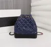 Modna gabrielle damska torba crossbody duża pojemność oryginalna skórzana łańcuch rombowy z plecakiem z ramionami projektanta torby wędrowca id id luksury_bag1588