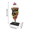 Candy Decoration Bins Study Garden Skull Gum Machine Station Statue Bubble Crafts Boxes Home Resin Independent Storage 230619 Aubfd