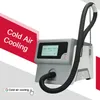 Piel profesional Cryo Cold Skin cooler Cooler Reduce el dolor Cooler Air Cooling Dispositivo de alivio del dolor uso con tratamiento láser Máquina láser