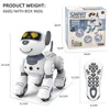 ElectricRC Animals Funny RC Robot Electronic Dog Stunt Voice Command Programable TouchSense Music Song for Childrens Toys231124