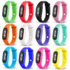 Bracelets en gel de silice, montre de course, podomètre, compteur de calories, numérique LCD, Distance de marche, manchette enveloppante, livraison directe