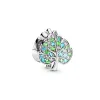 Perles en argent 925 breloques fit pandora breloque papillon vert croix perle amour coeur bleu Crysta