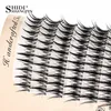 Outils de maquillage 246 Bundles Cils individuels professionnels Cluster Spikes Lash Wispy Premade Russian Natural Fluffy False Eyelashes 230425