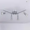 Plafoniere Lampada da soggiorno moderna a LED girevole Lampada da bar Negozio Decor Lampada GU10