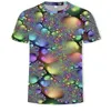 Heren T-shirts 2023 Fashion Multi-colour Inkjet Digital Printing 3d Short Sleeve