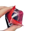 Boş ambalaj torbaları 1 gram küçük mylar çanta 1g ambalaj baggies fermuar kuru bitki.