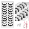 Makeup Tools 510Prairs 3D Mink Lashes Natural Eyelashes Dramatiska falska faux cils Wholesale Fake Eyelash Extension Maquiagem 230425