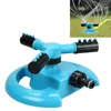 Watering Equipments 360 ° Automatische roterende tuin Lawn Circle Water Sprinkler 12 Nozzels Pijpslang Irrigatiebenodigdheden