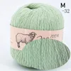 Fabric and Sewing 100 Merino Wool Yarn For Knitting Medium Fine Soft DIY Hand knitted Crochet Hat Sweater Silk Threads 5pcs250g 231124