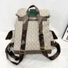 Ophidia Canvas Plecak Designer Torby mody podkładki na torby torebki projektanci torebki torebki luksusowe torby na ramię z logo bez pudełka