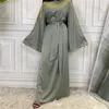 Vêtements ethniques musulman Abaya femmes Robe de prière robes islamiques Khimar Jilbab Eid Vestidos longue Robe voilée caftan