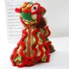 Dog Apparel Christmas Funny Dog Clothes Year's Pet Chinese Costume Dragon Dance Lion Dog Party Lion Dance Red Festive Lucky Cat Clothes 231124