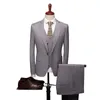 Suits Men Suits Blazers na zamówienie drużbów wzór pana młodego Tuxedos szal Lapel Mężczyzna ślub Man SA09 6599 231124