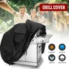 Tools 67" Waterproof Gas Grill Protective Cover Outdoor Barbecue Uv Resistance Tear Dust-proof Supplies