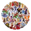 50pcs karışık karikatür Thundercats çıkartmaları He-Man Graffiti Sticker Dizüstü Motosiklet Luagage Çıkarma Gitar Stickers Toptancılar