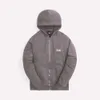 Herrenjacken Kith Gestickte Buchstaben Gock Heavy Relaxed Loose Washed Zip Hoodie Mantel Cardigan Trend 4SC7