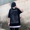 Męskie tshirts Hip Hop Streetwear Thirt Walczące Shadow Graphic Tshirt Men Harajuku bawełny luźne tshirt z krótkim rękawem TEE Khaki 230425