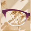 Zonnebril Modieuze leesbril voor dames Anti-blauw licht Progressieve kleur Europese Amerikaanse presbyopie-bril