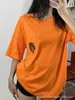 Herren T-Shirts T-Shirts Designer Chrome//Herz Cro Orange Schwert Kreuz Hufeisen Kurzarm T-Shirt Tebf