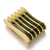 Nagelkonstsatser 5 rutnät Tool Brush Holder Akryl Silver Lila guld som visar hyllan Pen Rest Display Stand Plasticure Tools Tools