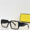 Modedesigner-Herrensonnenbrille 40073U mit quadratischem Rahmen und klassischer Signatur auf den Bügeln, lässige Business-Sonnenbrille für Bühnenshows für Herren