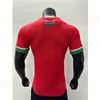 2023 Gambia voetbalshirts 22/23 thuis rood uit witte spelersversie nationale voetbalshirts voor heren
