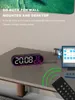 Horloges de table de bureau 15 pouces veilleuse horloge murale numérique grande alarme LED télécommande date semaine température réveil 231124
