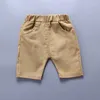 Ensembles de vêtements bébé garçon vêtements d'été garçons coton bateau ancre imprimé revers polo chemise short décontracté 2 pièces ensemble enfants 1-5 ans