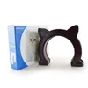 Cages Cat Door Dog Hole Access Direction Controllable Toy For Pet Training Dog Cats Kitten ABS Plastic Small Pet Gate Door Kit Cat Dog