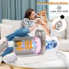 YUEXUAN Aspirateur professionnel de soins pour animaux de compagnie avec capacité de 2,5 L, ensemble de tondeuse à poils d'animaux tout-en-un pour chien et chat, parfait pour les poils d'animaux, kit de toilettage blanc pour animaux de compagnie