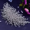 Tocados de cristal de lujo para novia, diadema de diamantes de imitación, Tiara para mujer, accesorios para el cabello de boda, joyería para banquete, tocado de corona