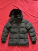 Kvinnor Puffer Coat Dunjacka Femme Outdoor Jassen Ytterkläder Real Coyote Fur Designer Varm Huva Vindtät Vattentät Vadderad Thicken Coat Hiver Parka Doudoune