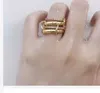 Halley Gemini Spinelli Kilcollin Ringe Markendesigner Neu in luxuriösem, edlem Schmuck Gold und Sterlingsilber Hydra-Ring