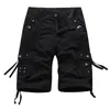 Shorts pour hommes été coton hommes pantalons courts lâche absorber la sueur Cargo Shorts hommes mode ensemble pantalons courts hommes décontracté travail court 230426