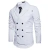 Men's Vests Suit Vest Striped Double Breasted Slim Fit Mens Dress Man Elegant Suits For Men Male Formal Gilet Waistcoat Up