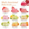 Fruit Suikerspin Exfoliërende Body Scrub Reiniging Massage Spa Badzout Verzachtende Hydraterende Shea Sugar Body Scrub