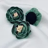 2023 1.4 "Nieuwe doe -het -zelf accessoires Silk Craft Fabric Bloemen Kinderen Girl Hair Flowers Mauve Color Diy Flowers Wedding Home Decoratie