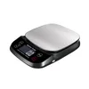 Balances domestiques Balance de cuisine étanche de haut niveau 10 kg affichage LED balances de régime alimentaire électroniques minuterie outil de mesure domestique 230426