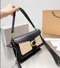 Luxuriöse Designer-Tasche für Damen, Tabby, Messenger-Taschen, Handtasche aus echtem Leder, Baguette-Schulter, Spiegelqualität, quadratische Umhängetasche, modisch