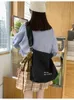 TABY FOUFURIEUX moda moda jedno ramię Crossbody duża pojemność płótno Hanfeng College Student Class 230426